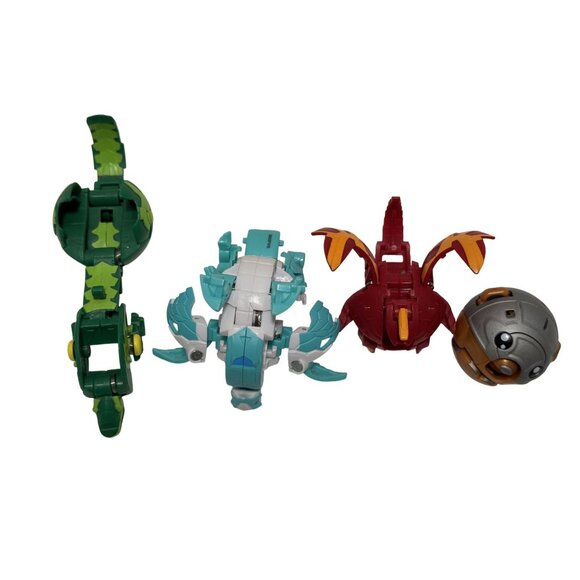 Lot of Four (4) Bakugan Battle Brawlers Figures - Picture 6 of 7